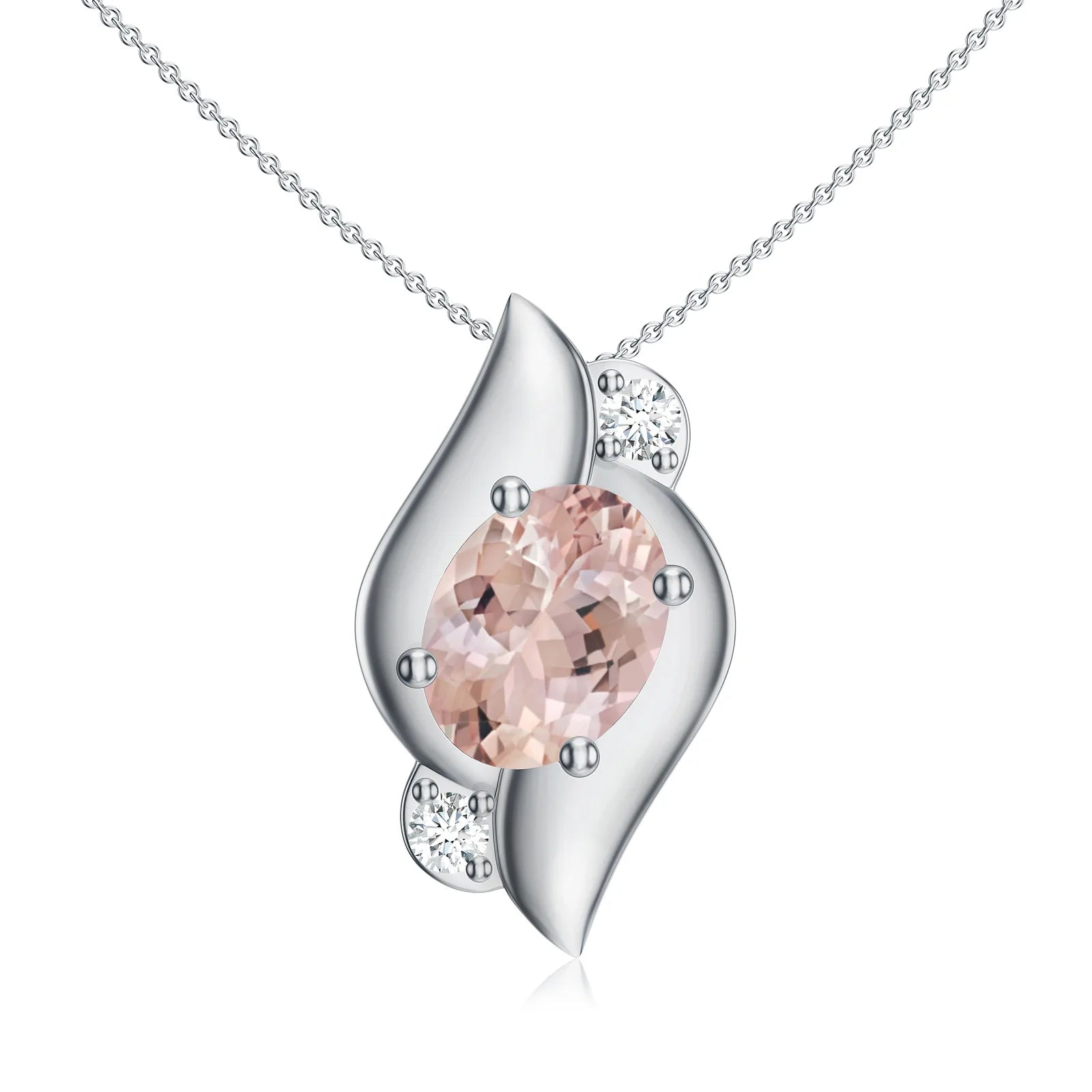 18K White Gold Vermeil