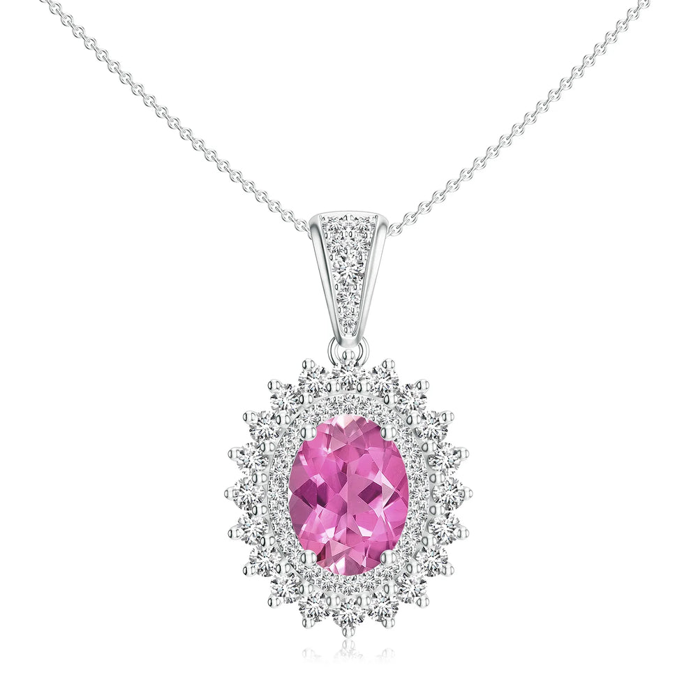 18K White Gold Vermeil