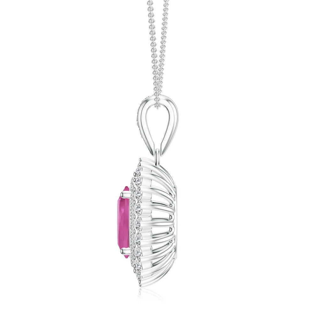 18K White Gold Vermeil