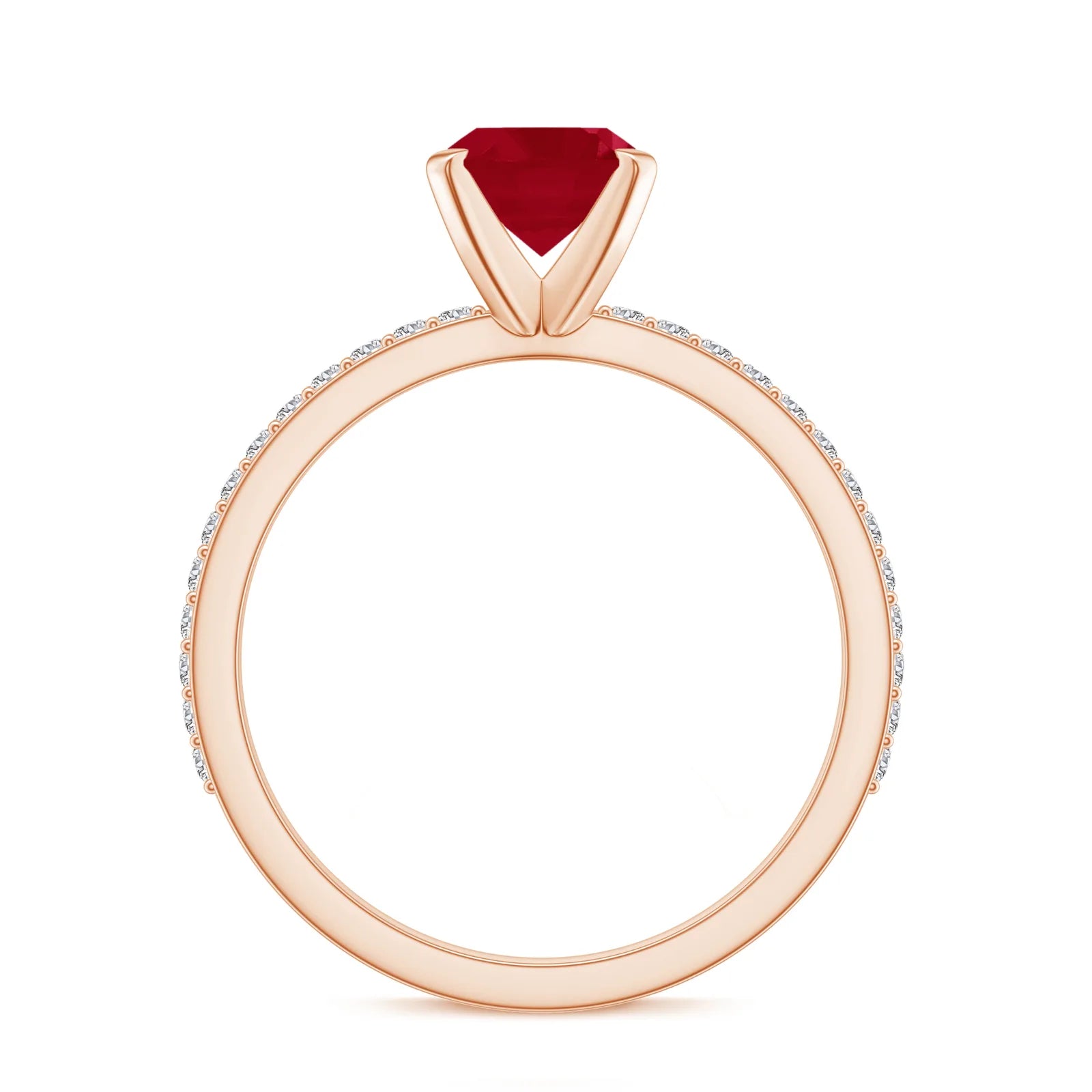 18K Rose Gold Vermeil