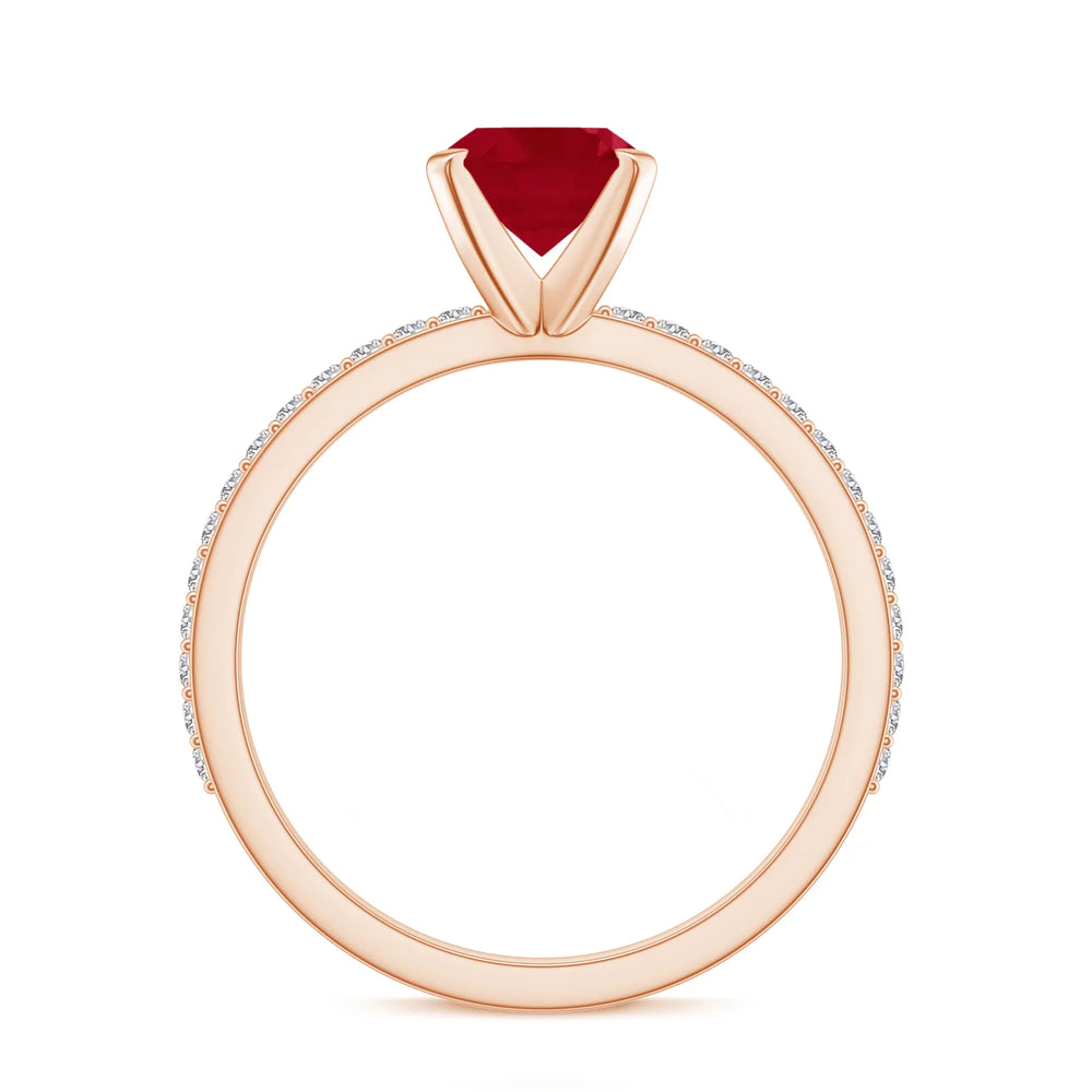 18K Rose Gold Vermeil