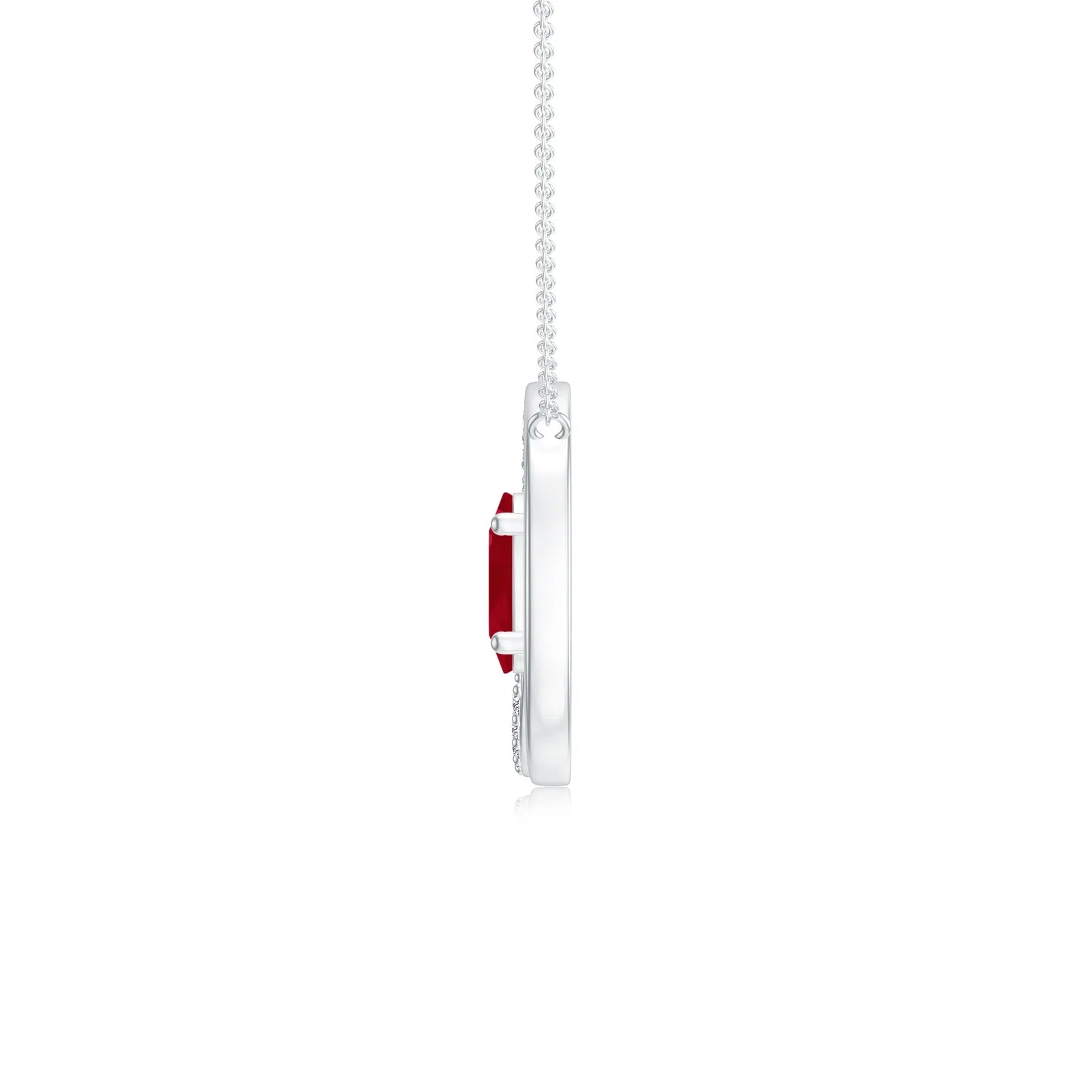 18K White Gold Vermeil