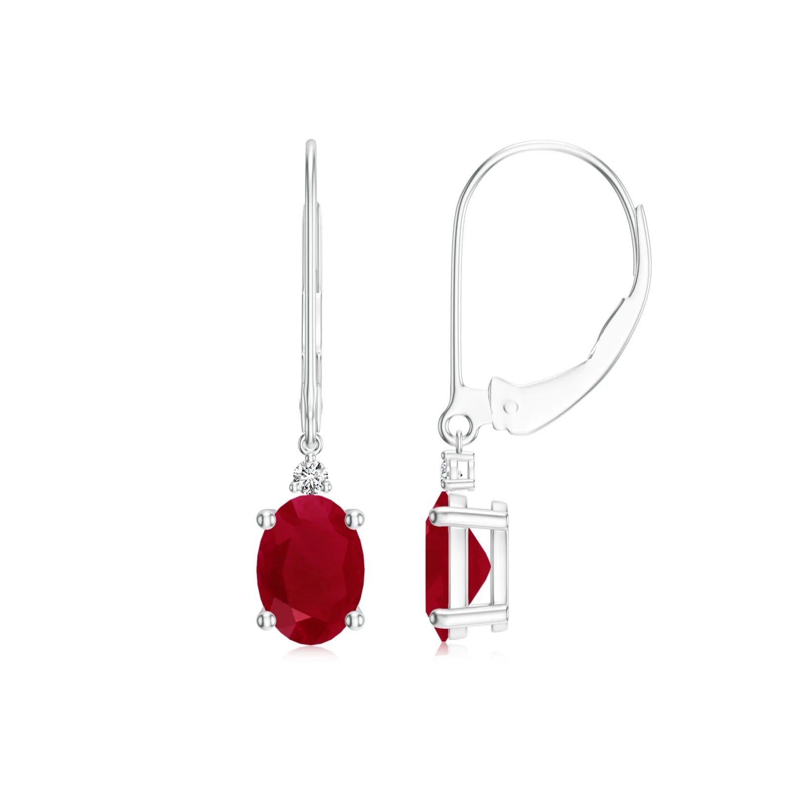 18K White Gold Vermeil