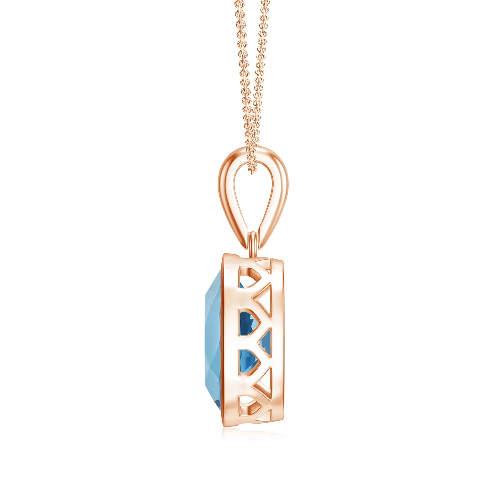 18K Rose Gold Vermeil
