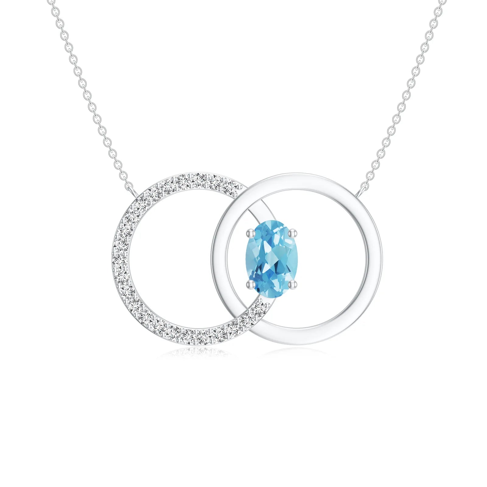 18K White Gold Vermeil