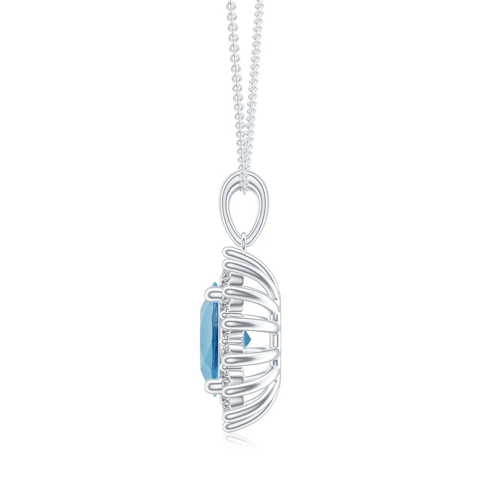 18K White Gold Vermeil
