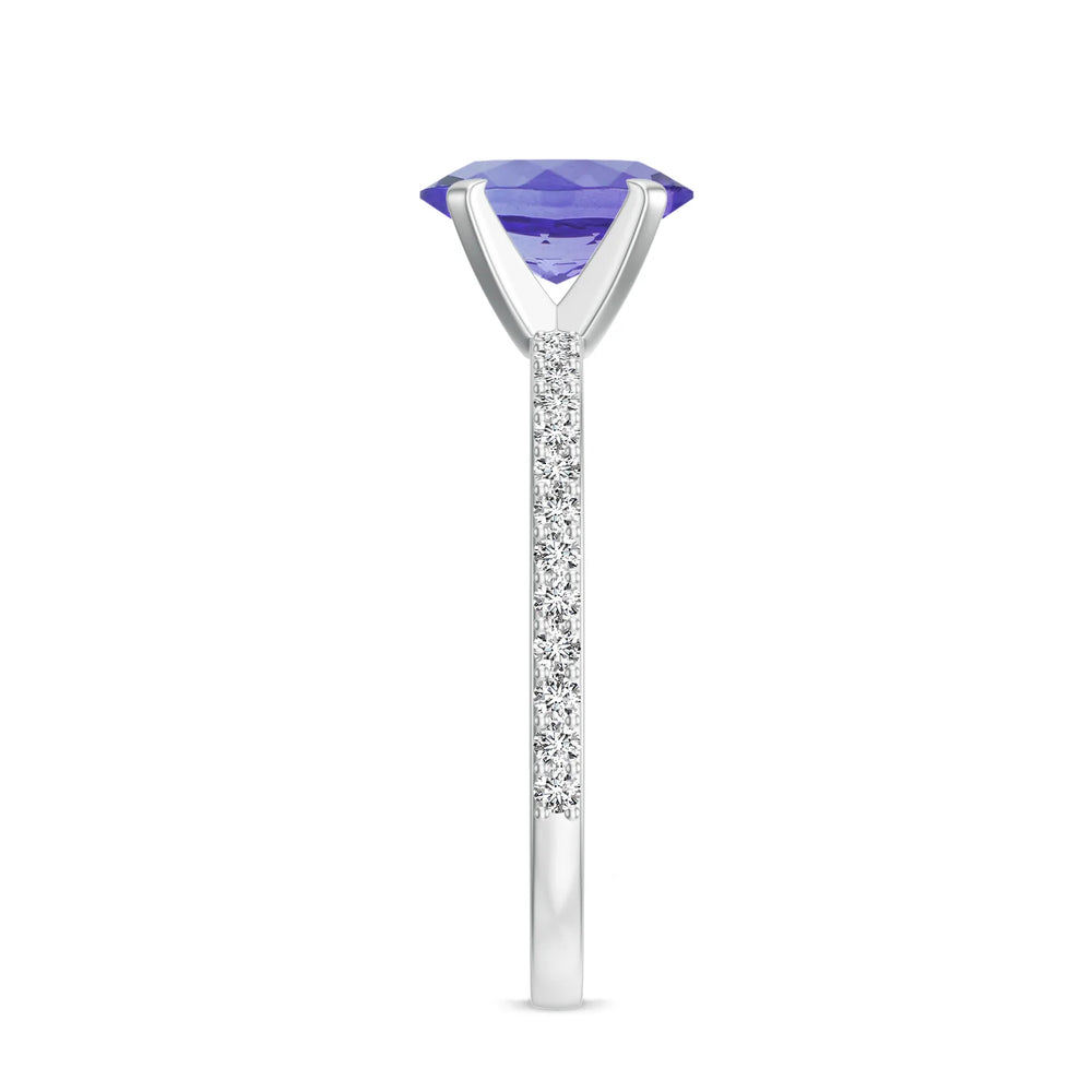 18K White Gold Vermeil