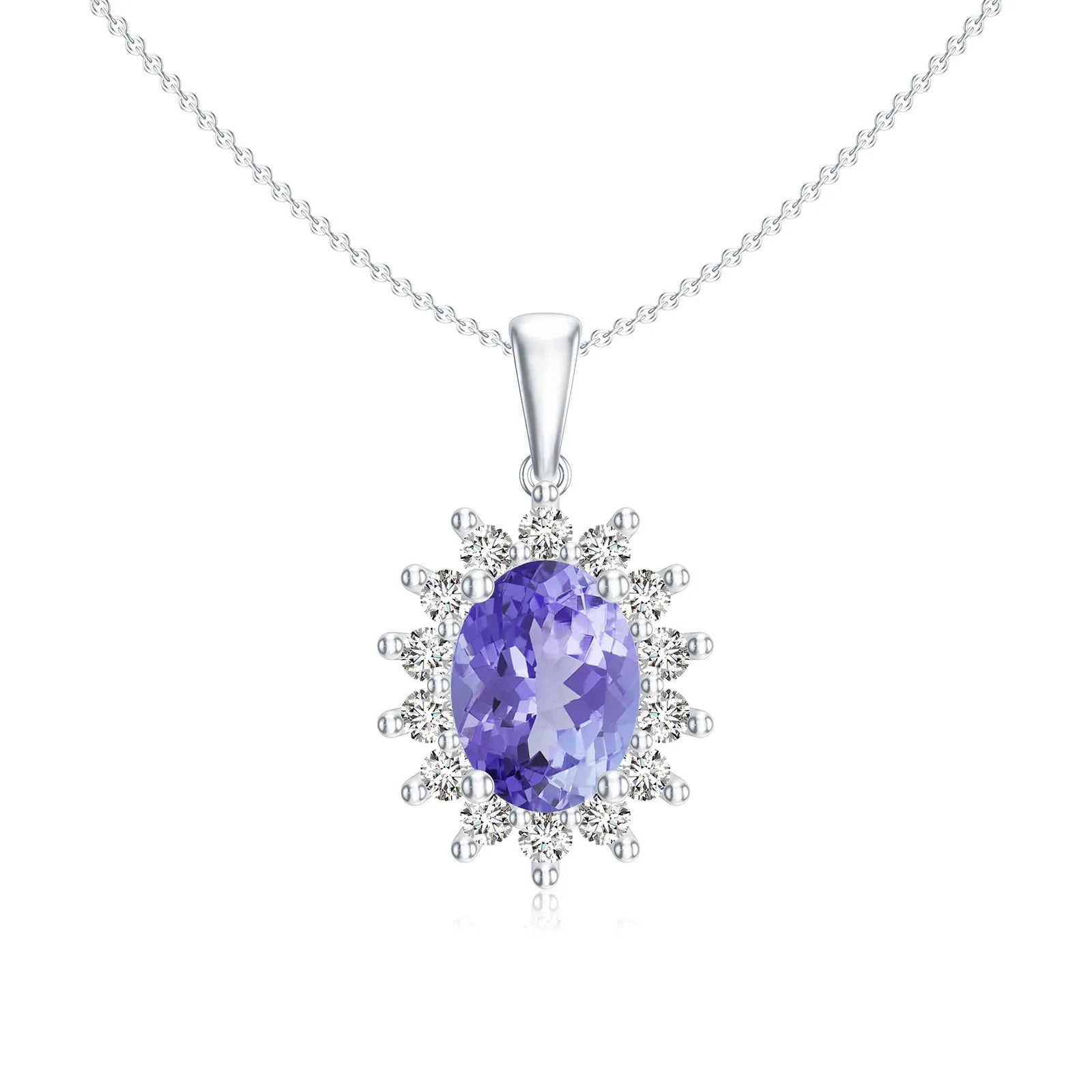 18K White Gold Vermeil