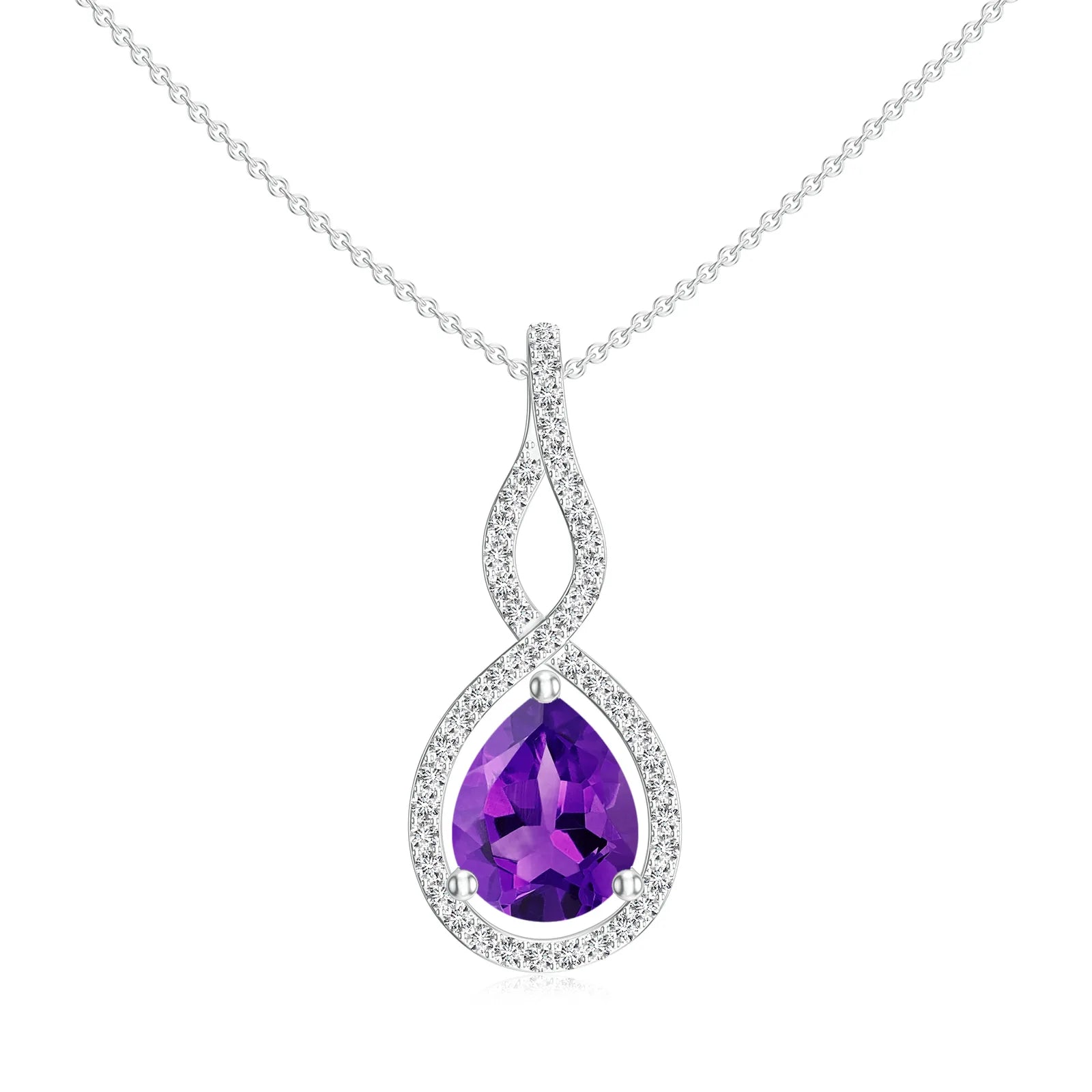 18K White Gold Vermeil