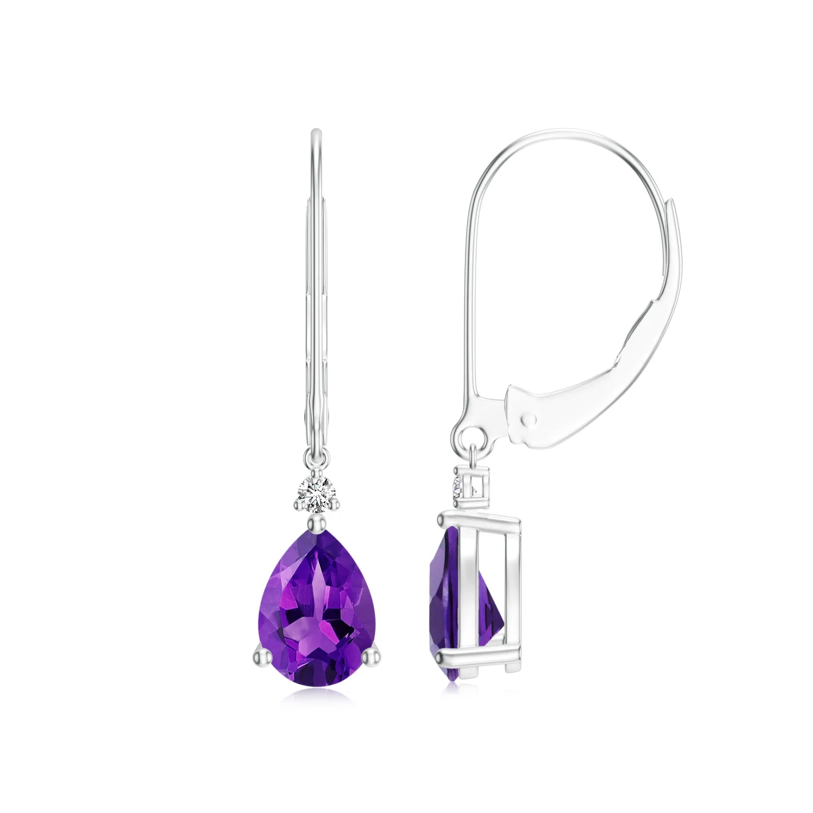 18K White Gold Vermeil