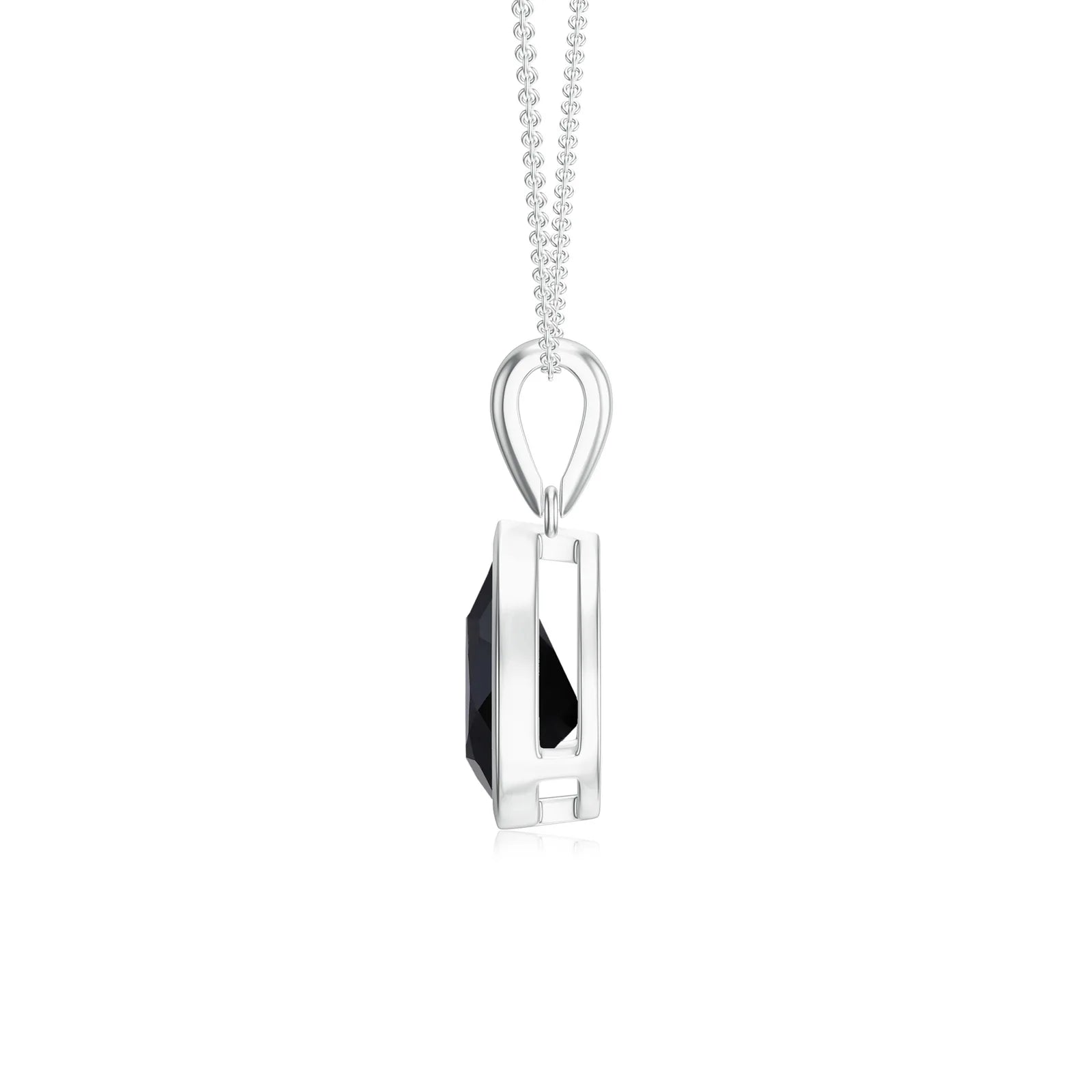18K White Gold Vermeil