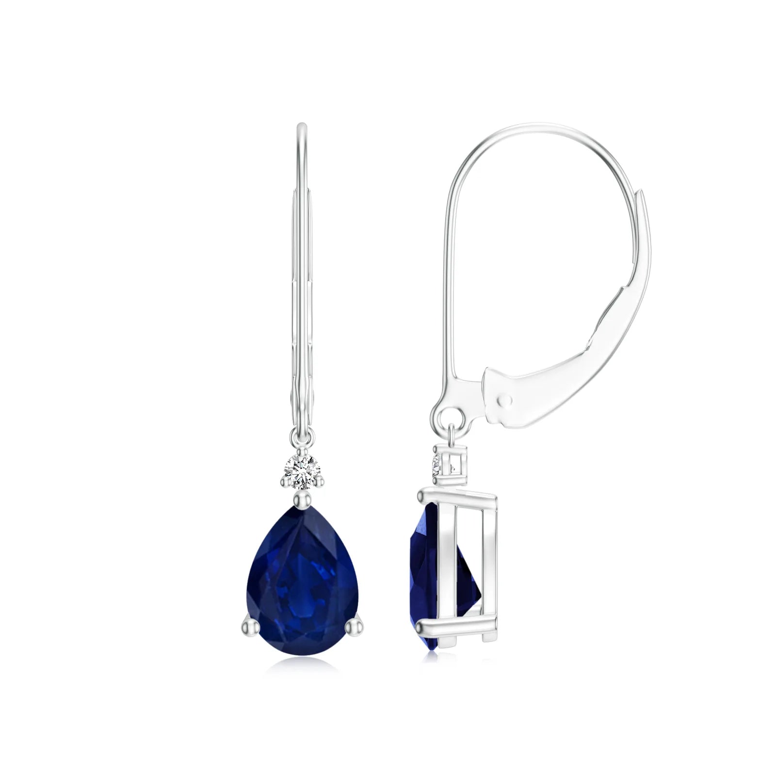 18K White Gold Vermeil
