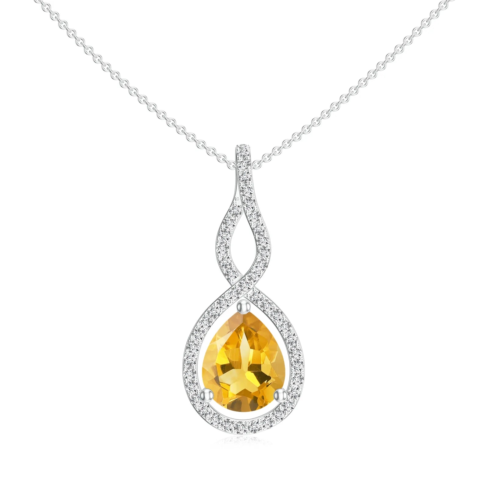 18K White Gold Vermeil