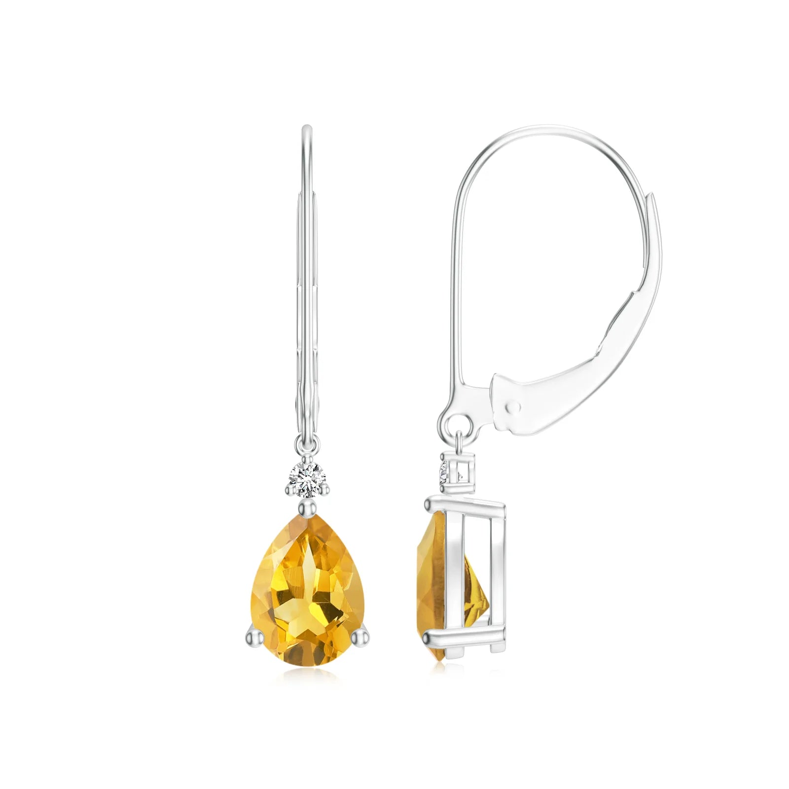18K White Gold Vermeil