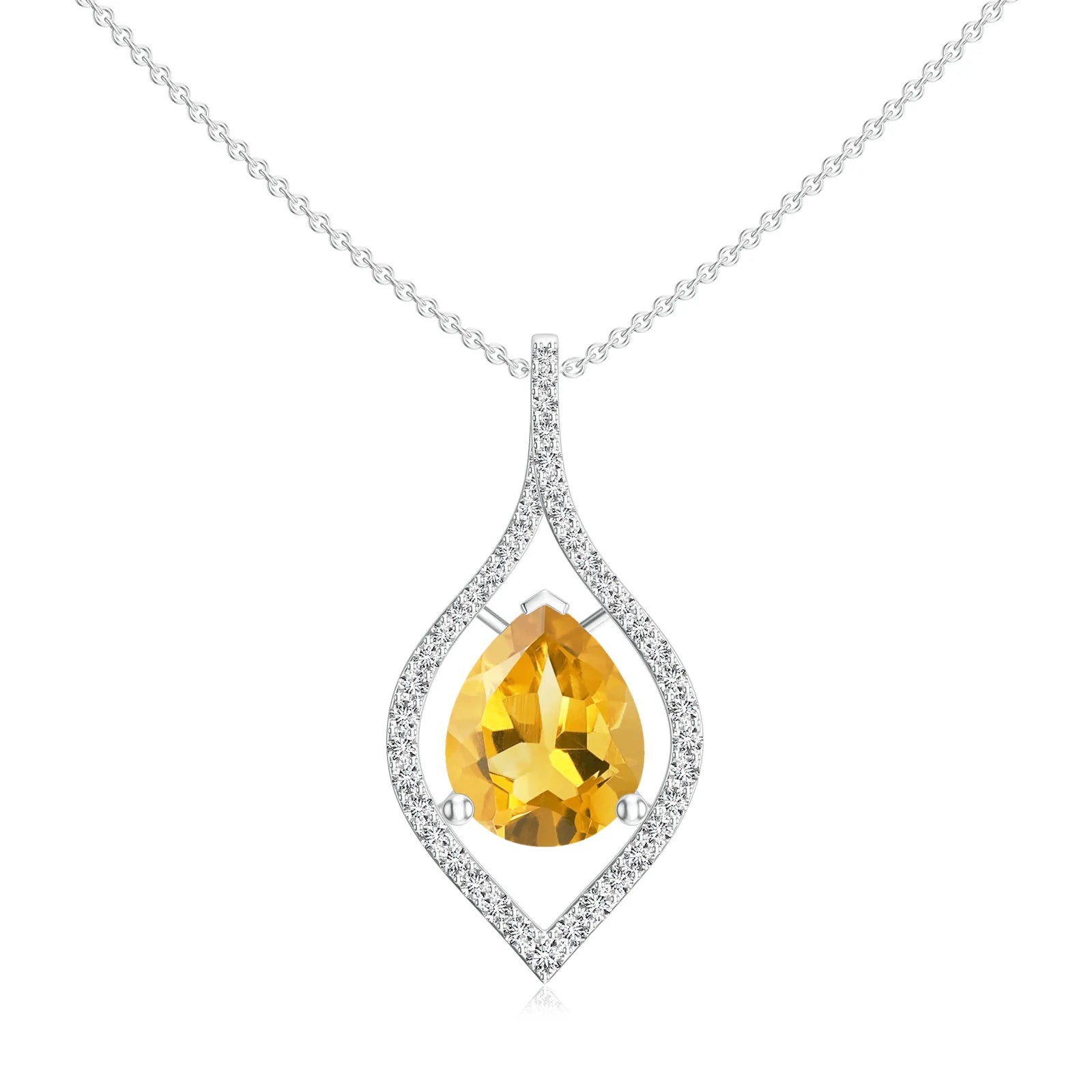 18K White Gold Vermeil