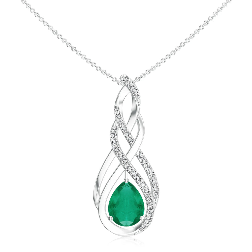 18K White Gold Vermeil