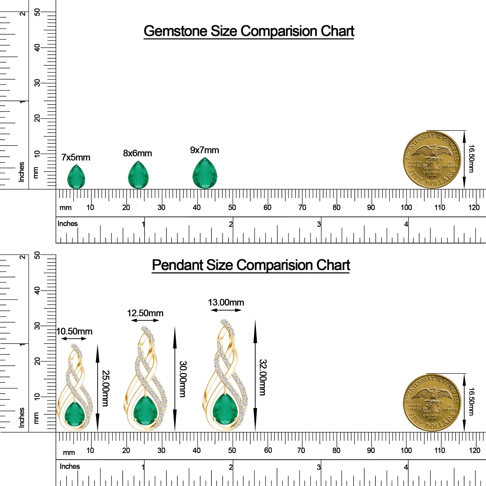 18K Yellow Gold Vermeil