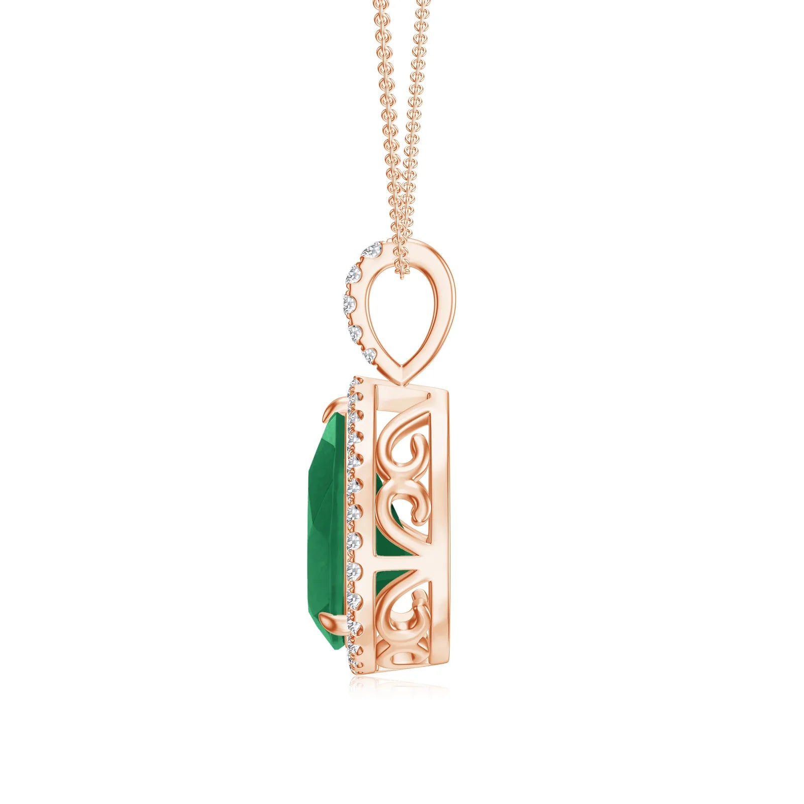 18K Rose Gold Vermeil