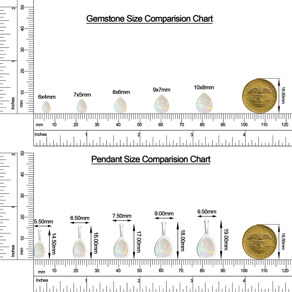 18K White Gold Vermeil
