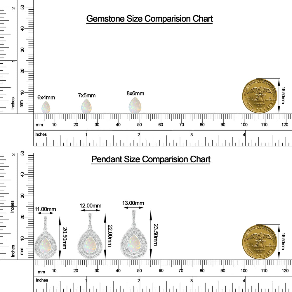 18K White Gold Vermeil