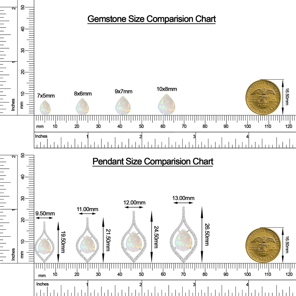 18K White Gold Vermeil