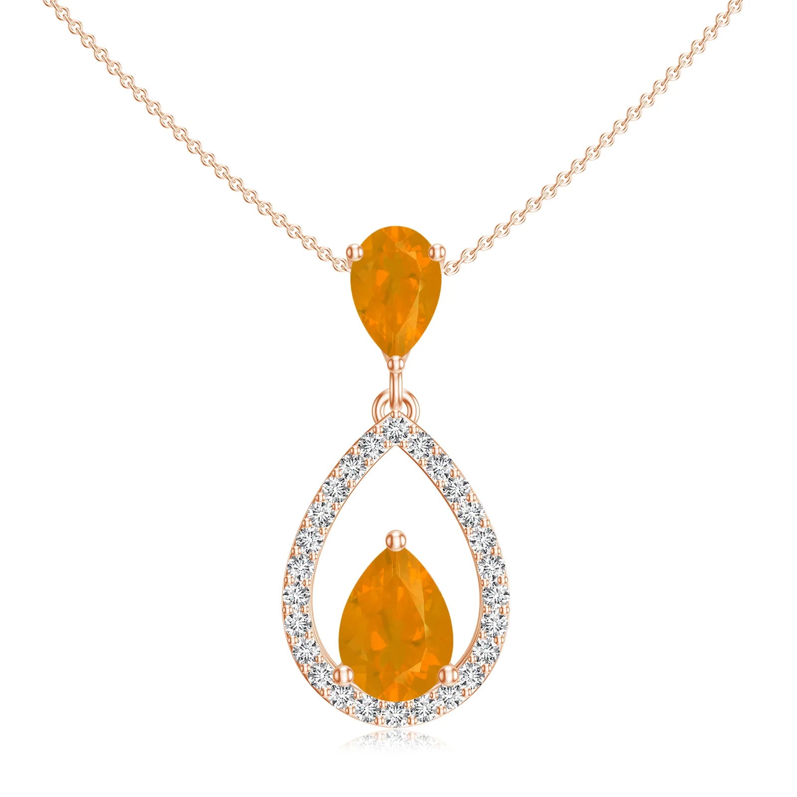 18K Rose Gold Vermeil