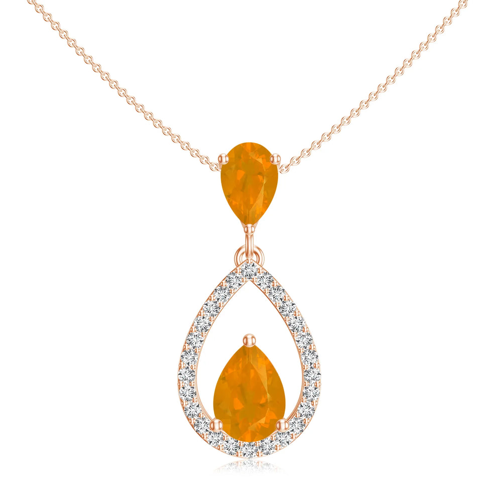 18K Rose Gold Vermeil