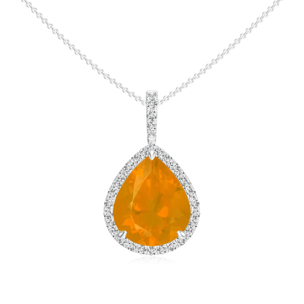 18K White Gold Vermeil