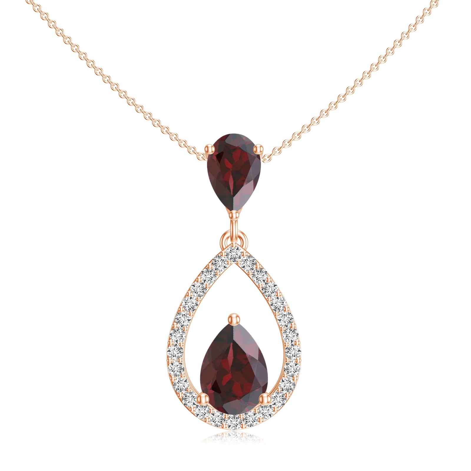 18K Rose Gold Vermeil