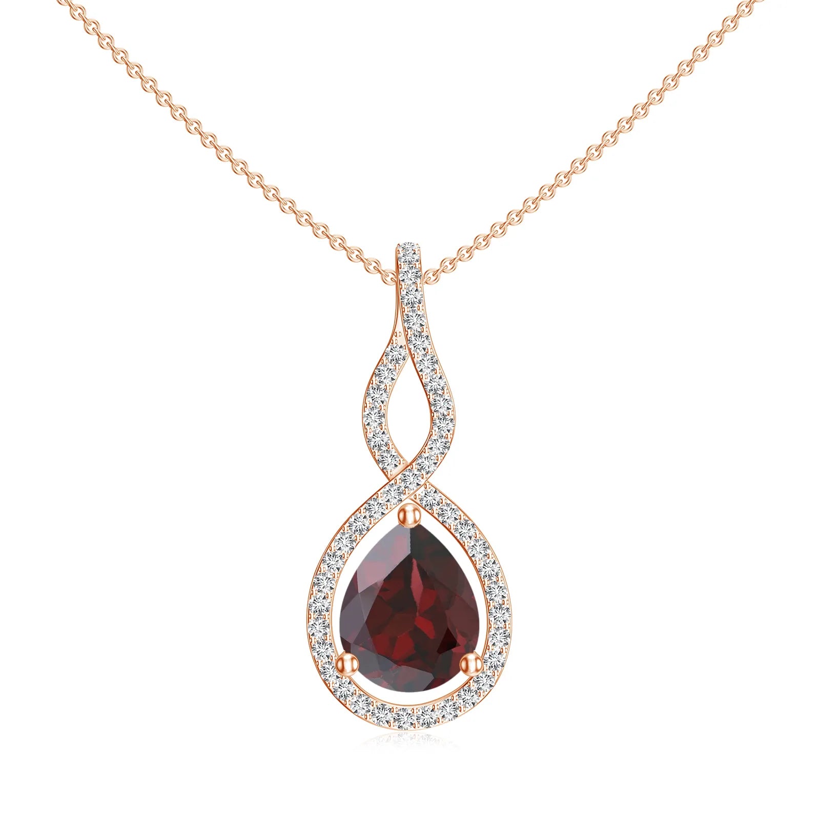 18K Rose Gold Vermeil