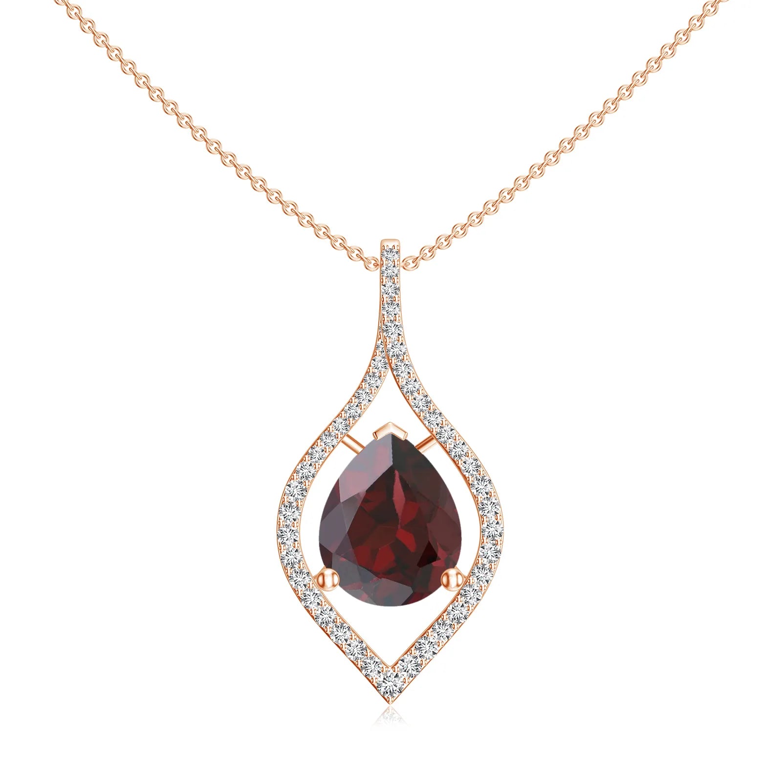 18K Rose Gold Vermeil