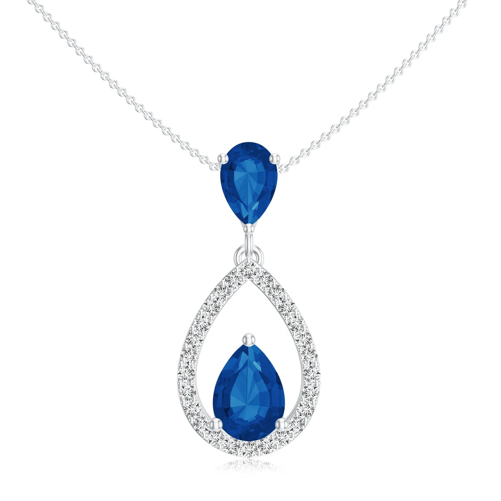 18K White Gold Vermeil
