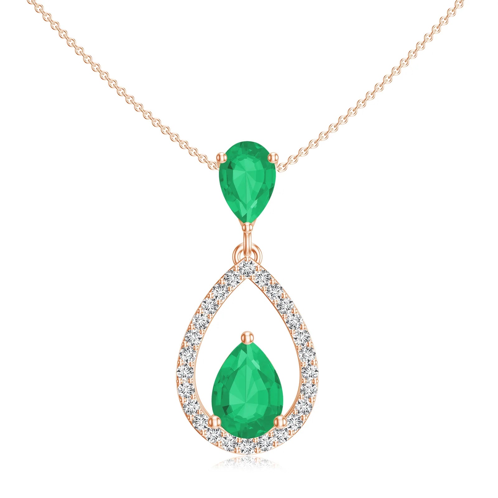 18K Rose Gold Vermeil