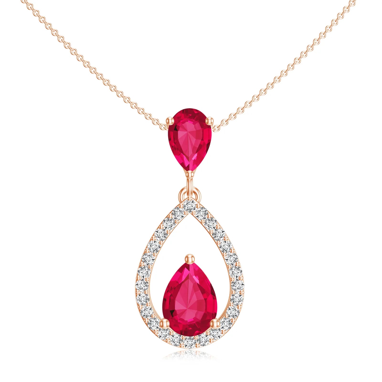 18K Rose Gold Vermeil