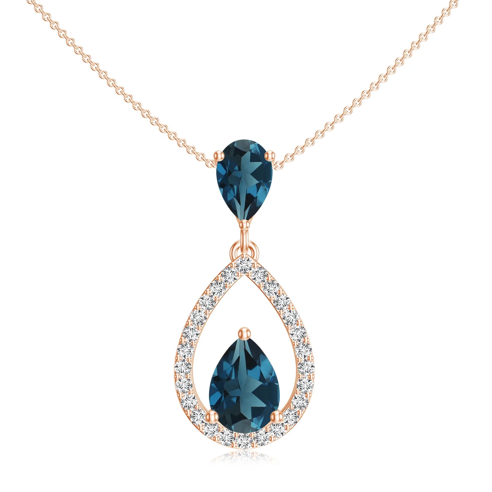 18K Rose Gold Vermeil