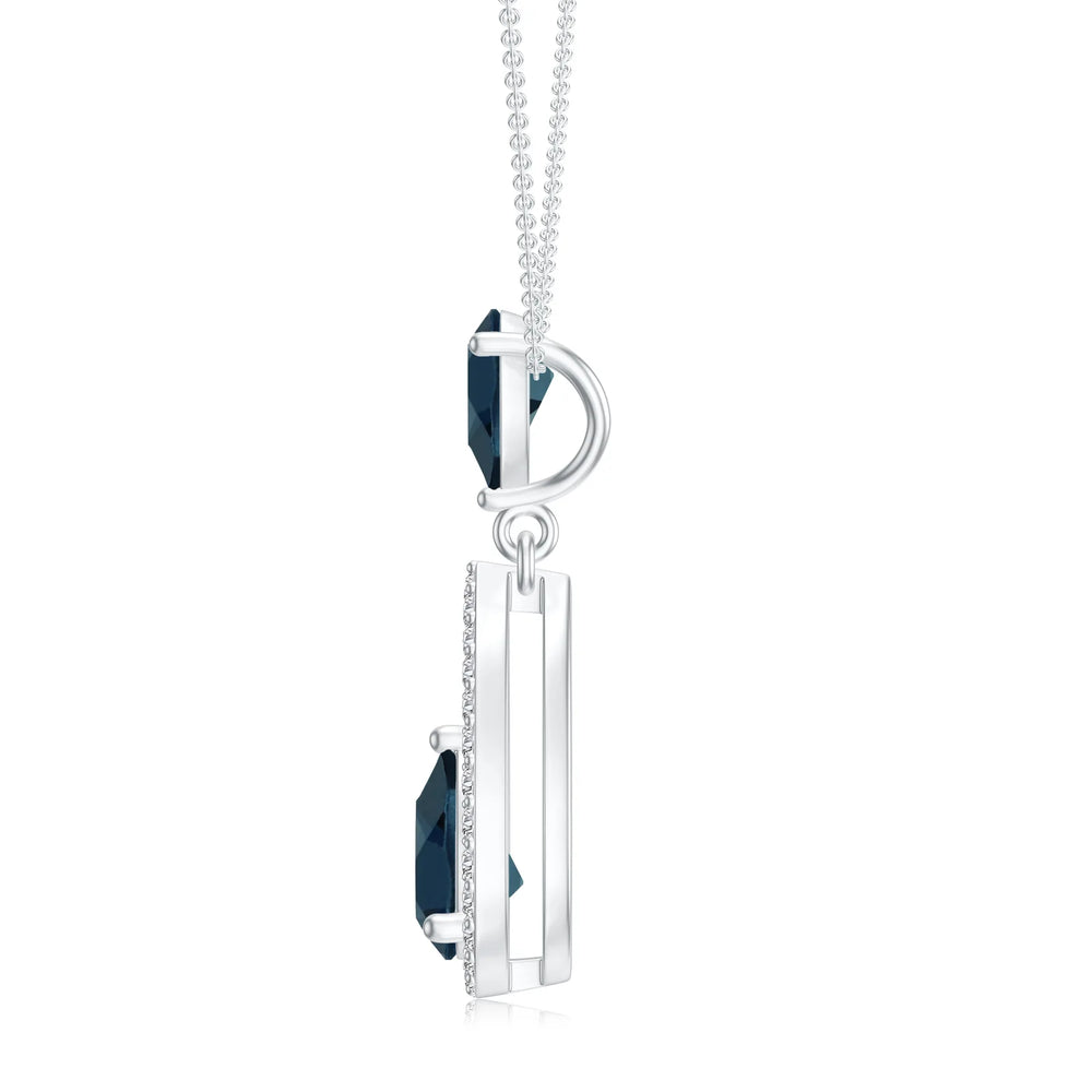18K White Gold Vermeil