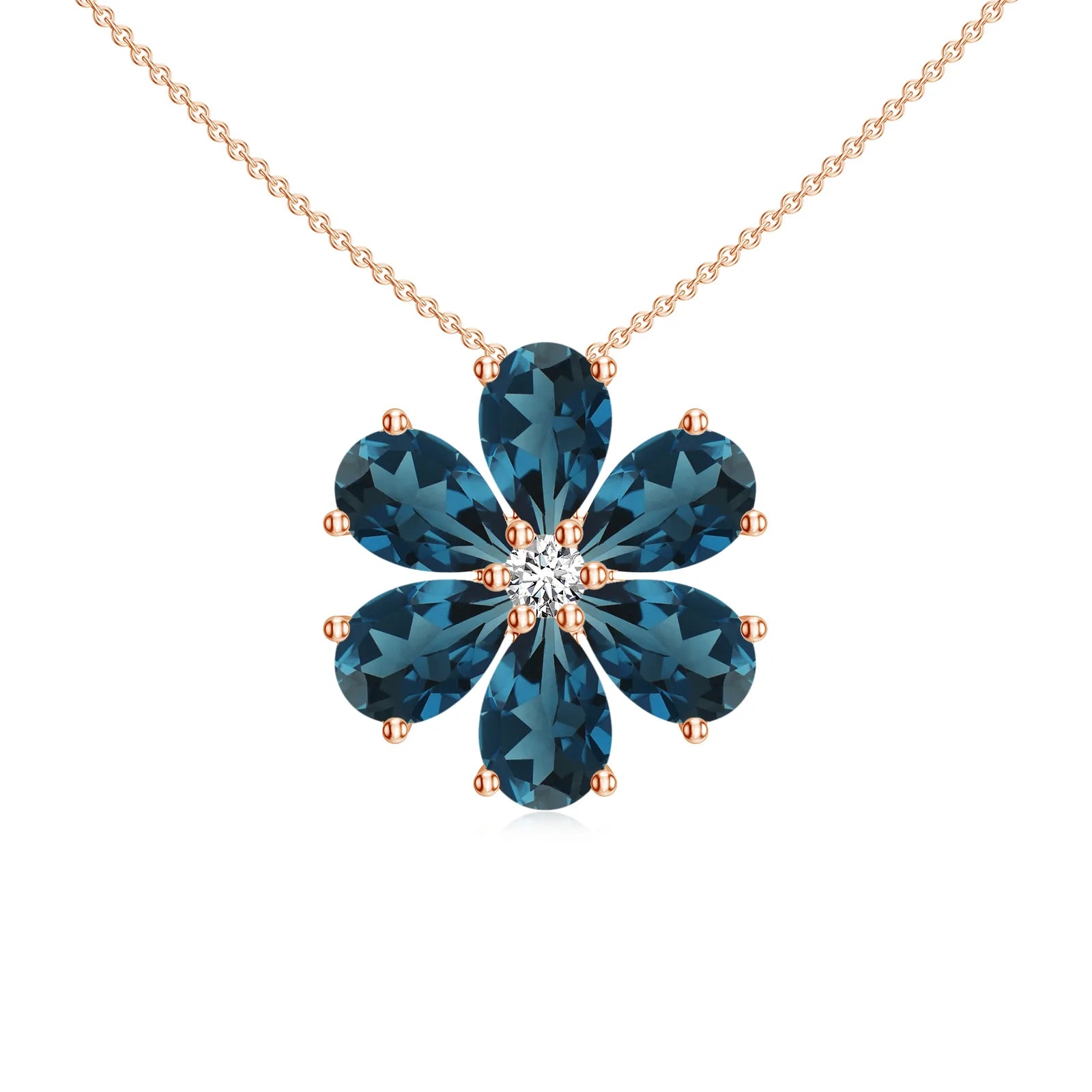 18K Rose Gold Vermeil