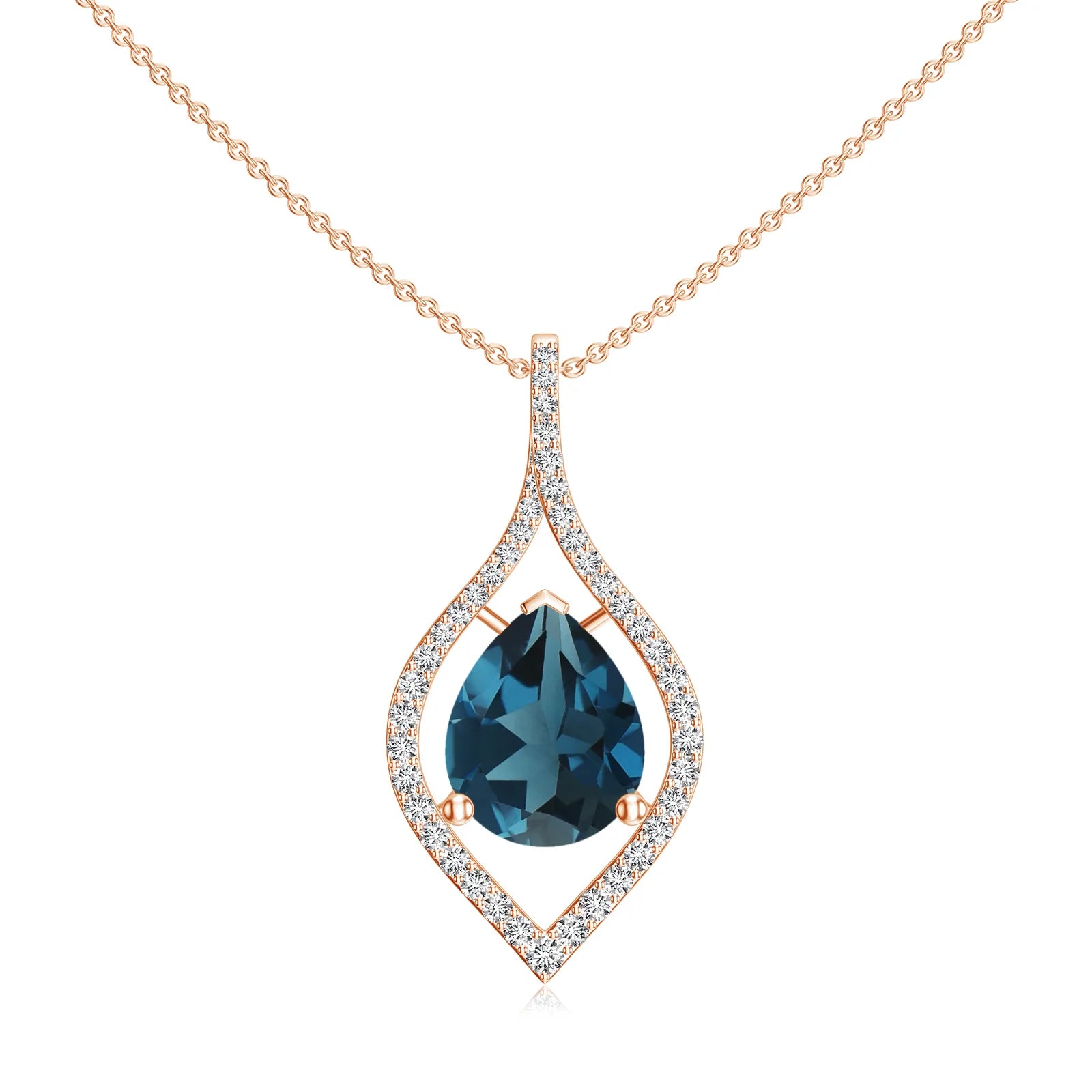 18K Rose Gold Vermeil