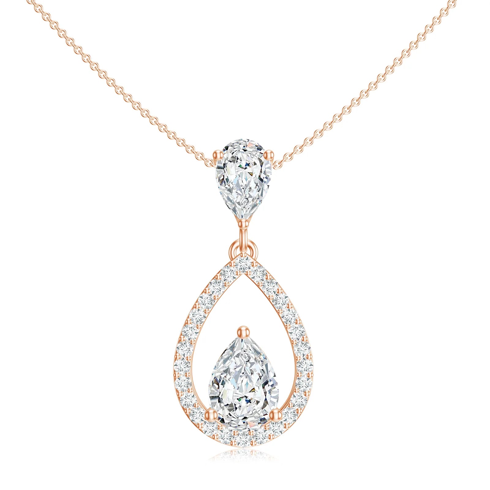 18K Rose Gold Vermeil