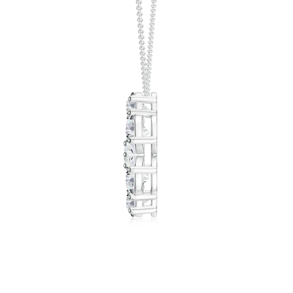 18K White Gold Vermeil