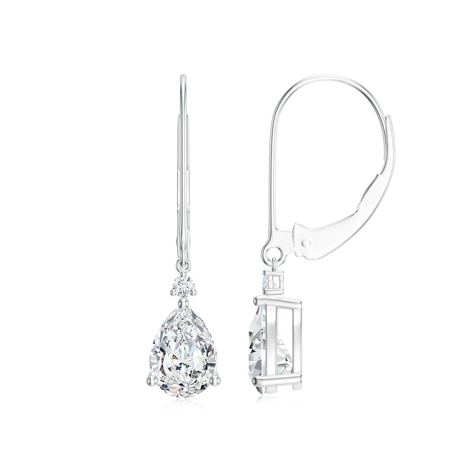 18K White Gold Vermeil