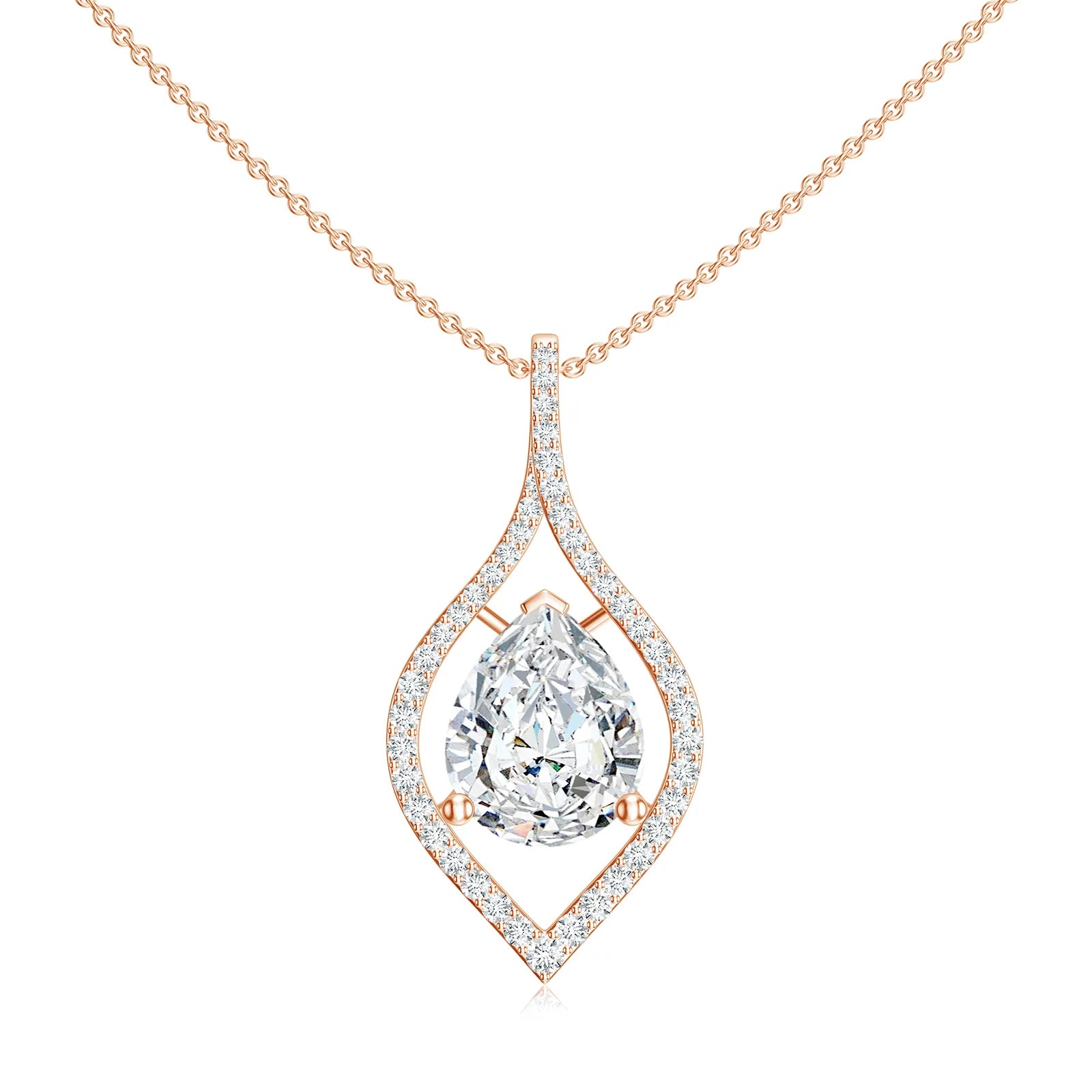 18K Rose Gold Vermeil