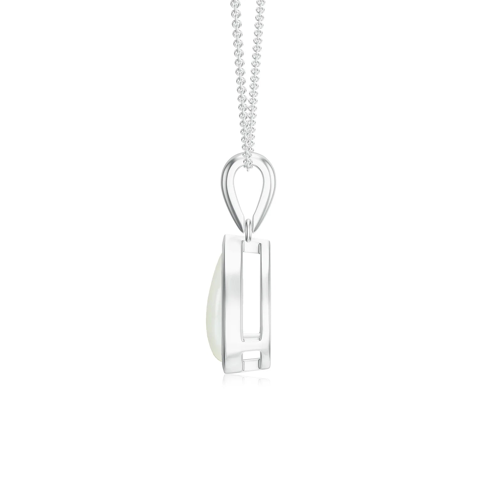 18K White Gold Vermeil