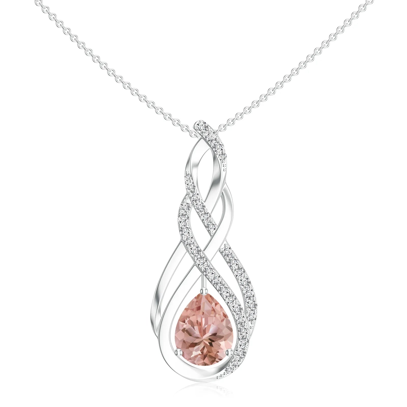 18K White Gold Vermeil