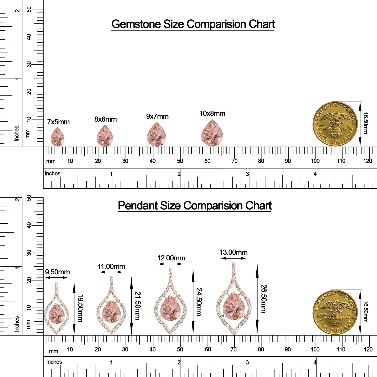 18K Rose Gold Vermeil