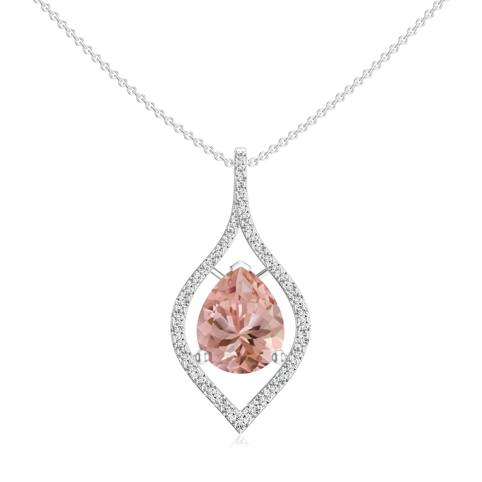 18K White Gold Vermeil