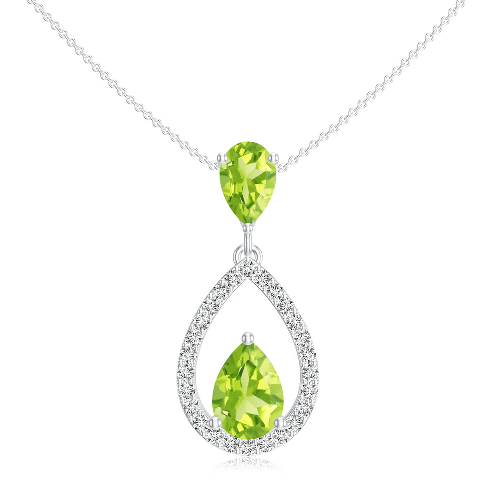 18K White Gold Vermeil
