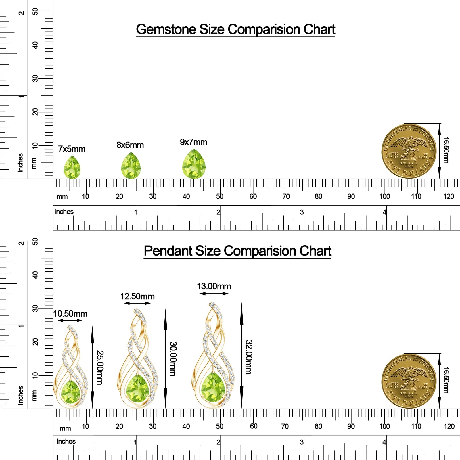 18K Yellow Gold Vermeil