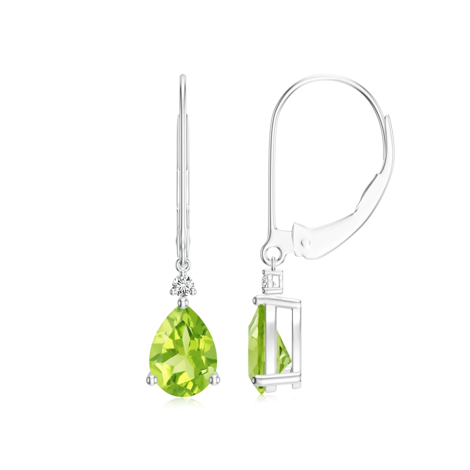 18K White Gold Vermeil