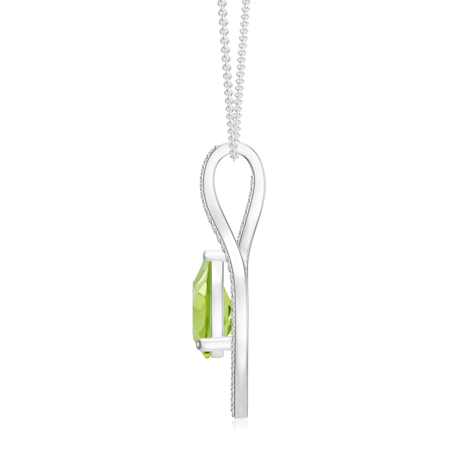 18K White Gold Vermeil